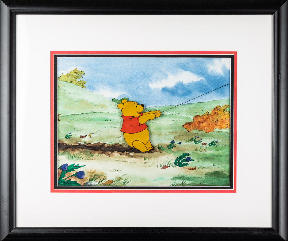 Winnie the Pooh Production Cel